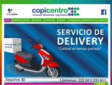 Tablet Screenshot of copicentro.com.py